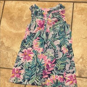Girls small Lilly Pulitzer tank